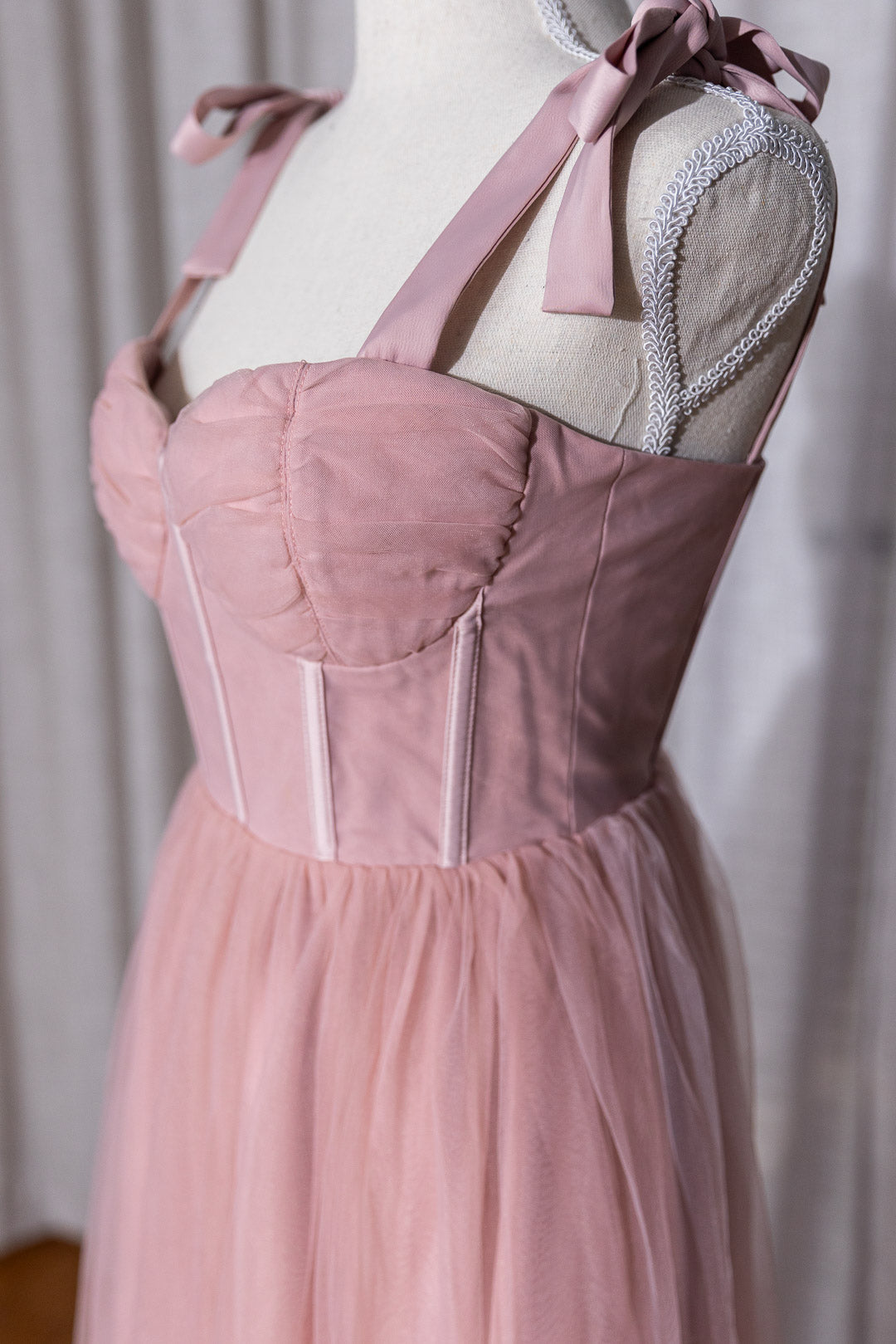 Isabella - Dusty Pink Dress